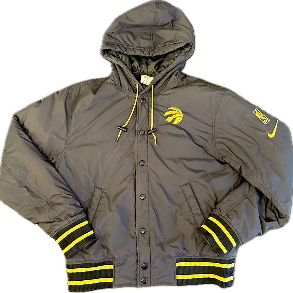 Toronto Raptors City Edition Nike Small Jacket Rare NBA Black And Gold